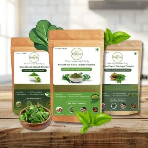 daily greens combo (moringa powder , spinach powder , curry leaves powder)